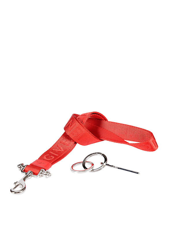 GIVENCHY: Lllaveros - OBSEDIA LANYARD WEB KEYHOLDER