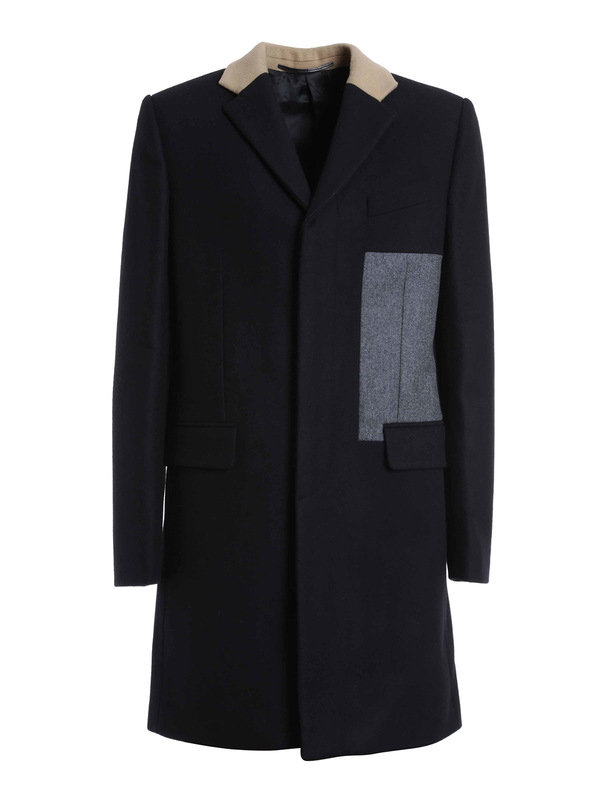 GIVENCHY: cappotti al ginocchio - Cappotto in misto lana