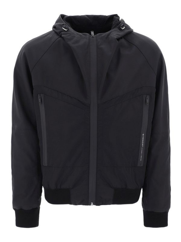GIVENCHY: leather jacket - Adresse leather jacket