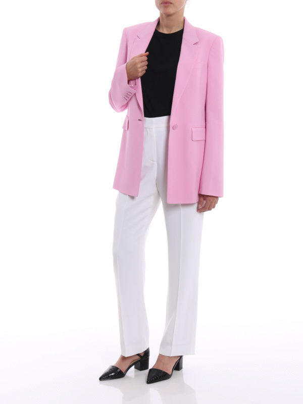 GIVENCHY: giacche blazer online - Giacca in cady stretch rosa