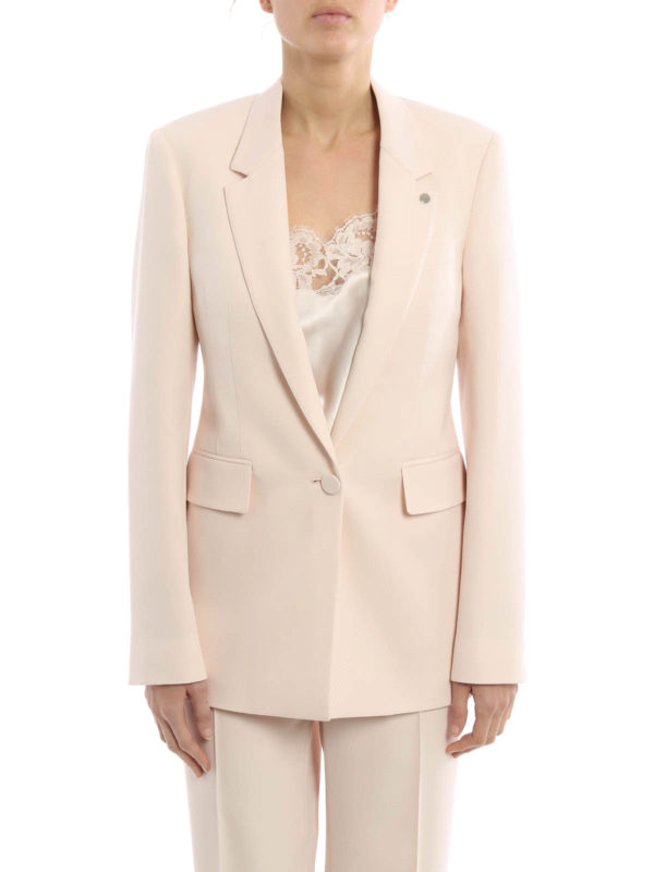 GIVENCHY: blazers online - Single-breasted wool blazer