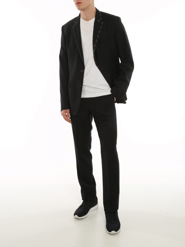 GIVENCHY: blazers online - Tech wool blazer
