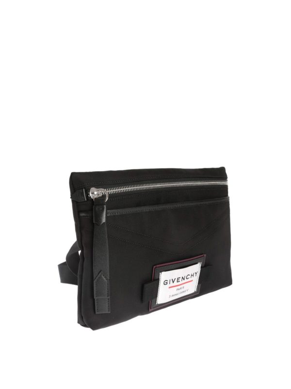 Givenchy Downtown flat shoulder bag in black - Men|BK5063K0S9001