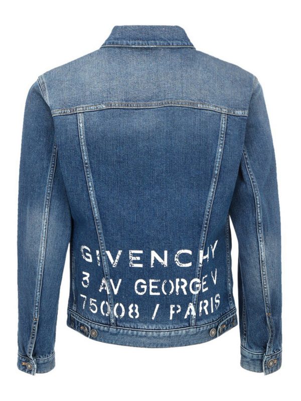 GIVENCHY: Chaquetas denim online - Chaqueta Vaquera - Lavado Medio