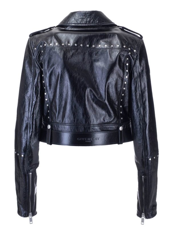 GIVENCHY: Lederjacken online - Lederjacke - Schwarz