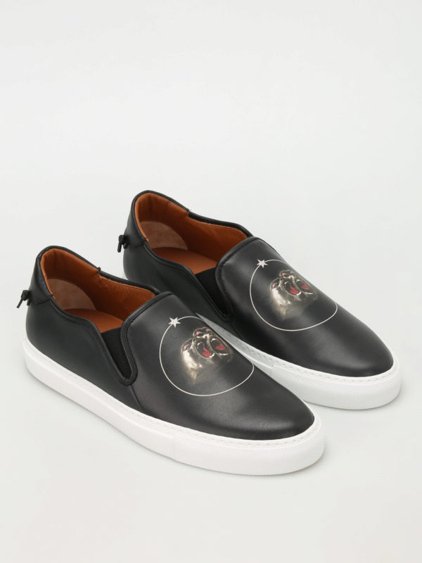 GIVENCHY: Loafers & Slippers online - Monkey Brothers print slip-ons