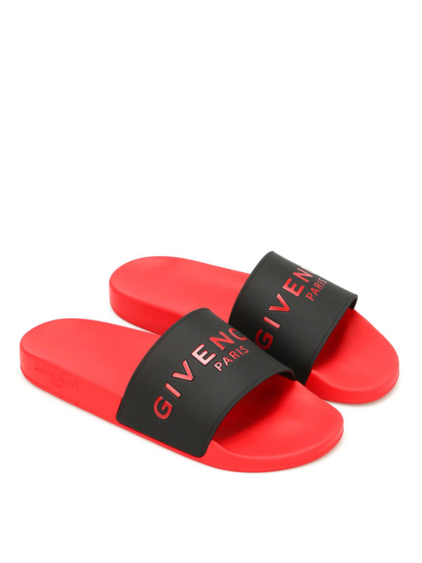 GIVENCHY: Sandalias online - Sandalias Rojas Para Hombre