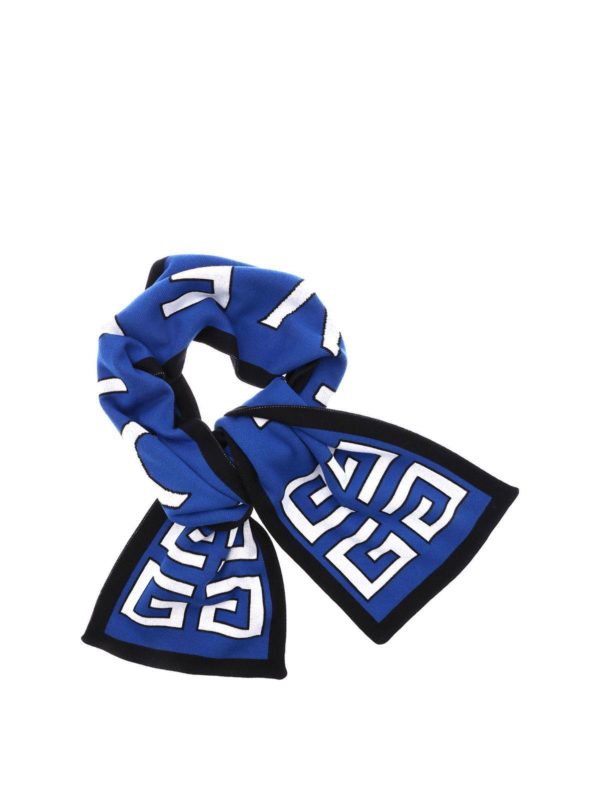 GIVENCHY: Bufandas y pañuelos online - Bufanda - Azul