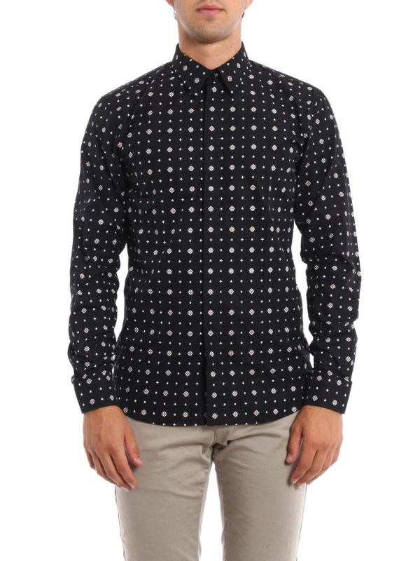 GIVENCHY: Camisas online - Camisa Negra Para Hombre