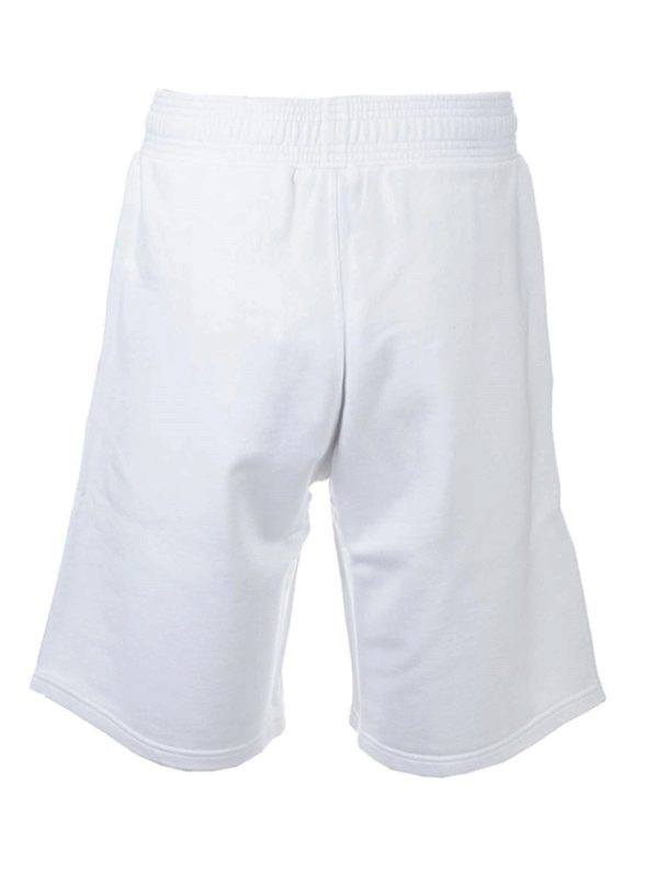 GIVENCHY: shorts online - Logo shorts in white