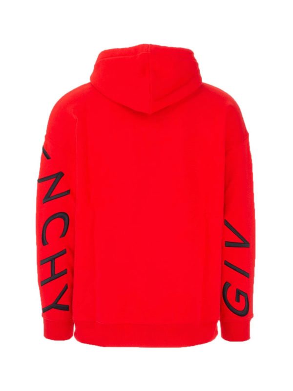 GIVENCHY: Sweatshirts & Sweaters online - Refracted cotton hoodie