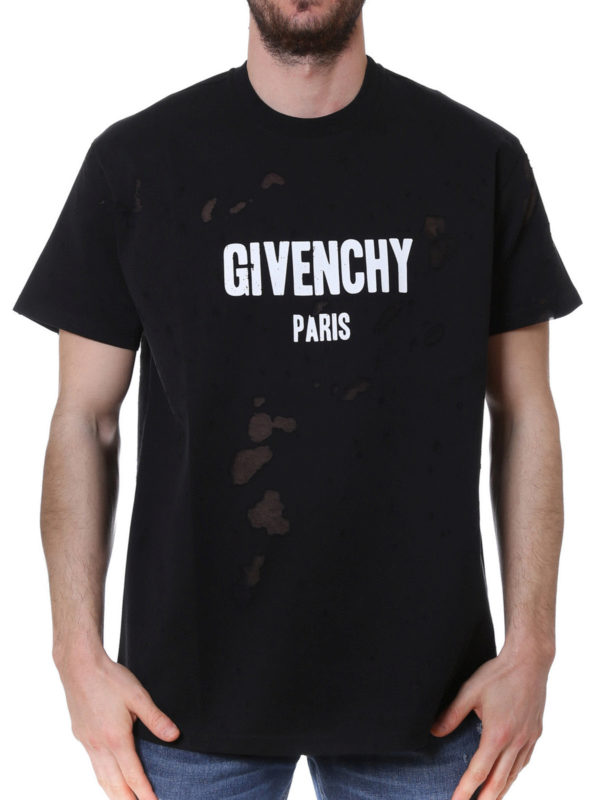 GIVENCHY: T-shirts online - T-Shirt Noir Pour Homme