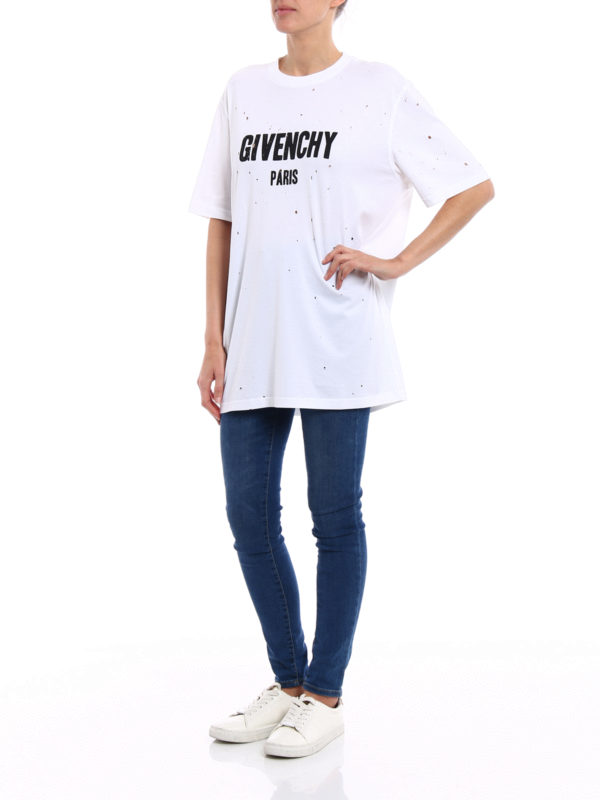 GIVENCHY: T-shirts online - T-Shirt - Over