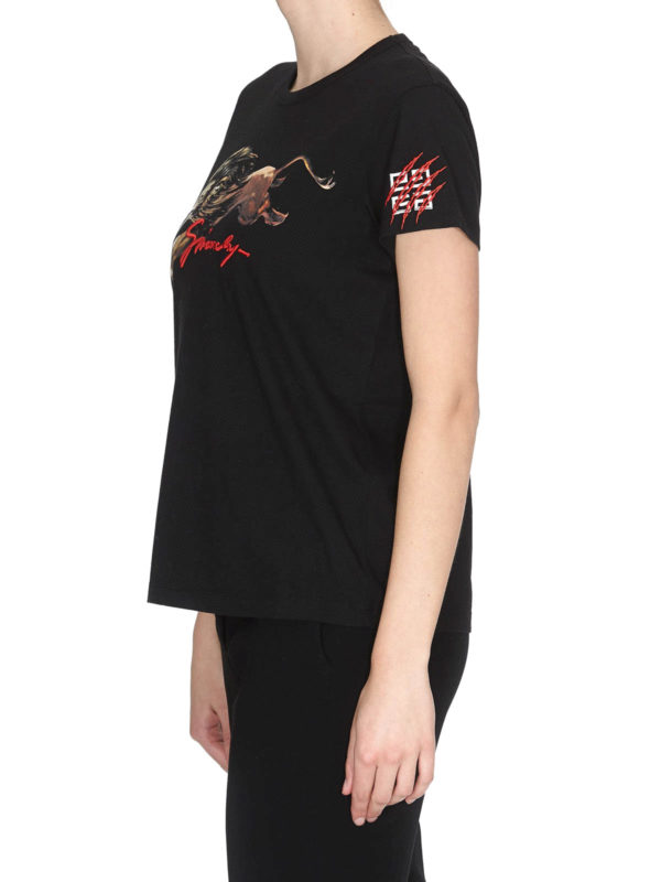 GIVENCHY: T-shirts online - T-Shirt - Schwarz
