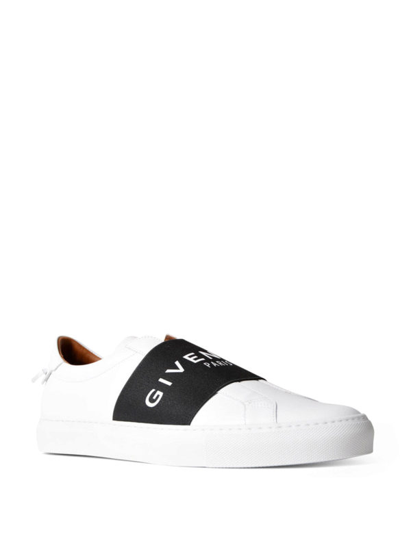 GIVENCHY: trainers online - Givenchy Paris leather slip-ons
