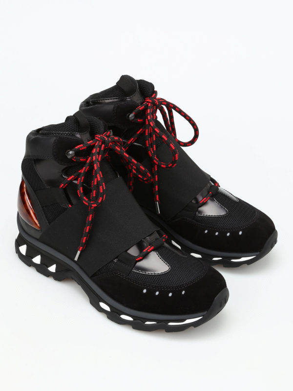 GIVENCHY: trainers online - High top elastic strap sneakers