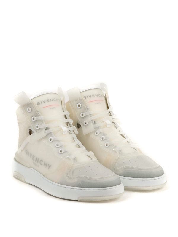 GIVENCHY: trainers online - Wing high sneakers