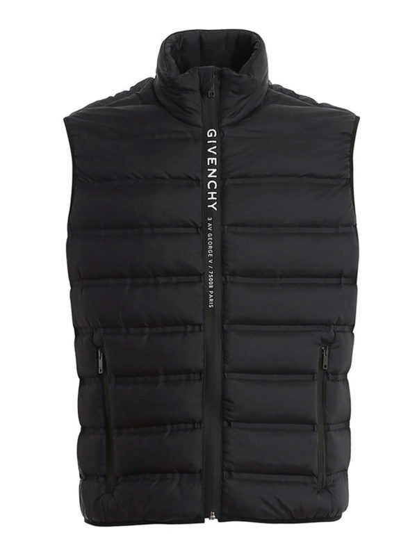 GIVENCHY: Chaquetas y Chaquetones acolchados - Chaqueta Alcochada - Negro