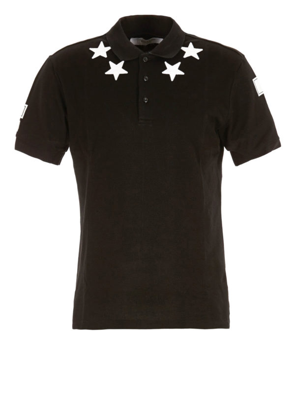 GIVENCHY: Polos - Polo Negro Para Hombre