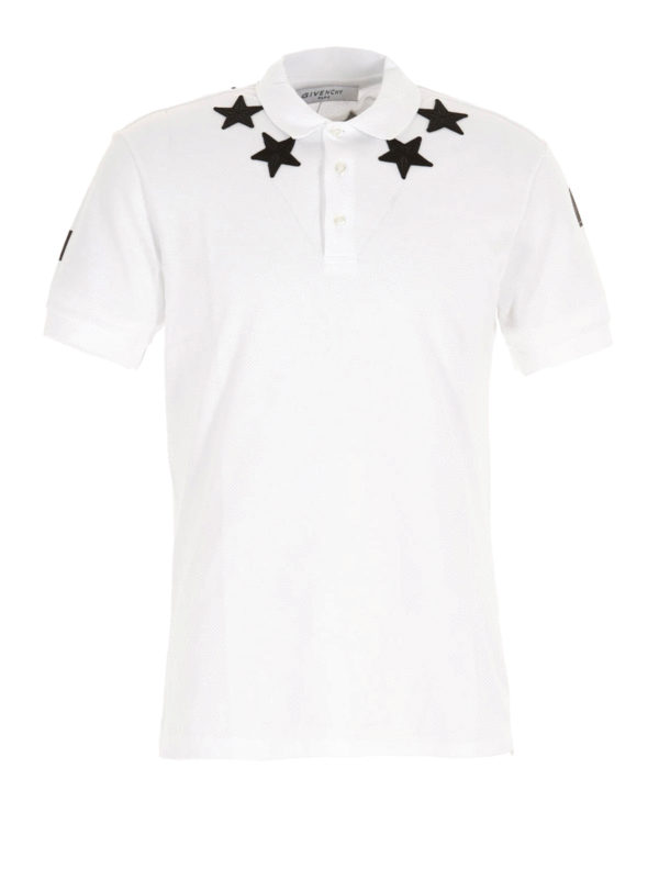 GIVENCHY: Polos - Polo Blanco Para Hombre