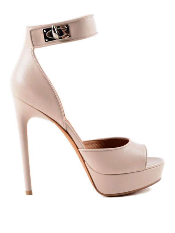 GIVENCHY: sandals - Shark lock sandals