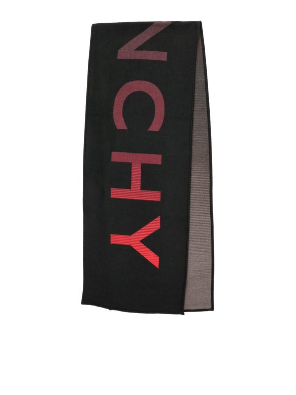 GIVENCHY: Bufandas y pañuelos - Bufanda - Rojo