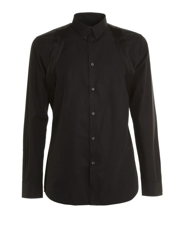 GIVENCHY: Camisas - Camisa Negra Para Hombre