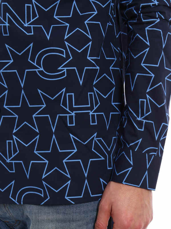 iKRIX GIVENCHY: Star patterned cotton shirt