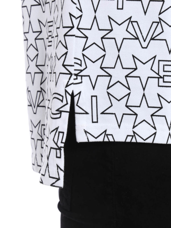 iKRIX GIVENCHY: Star print polo