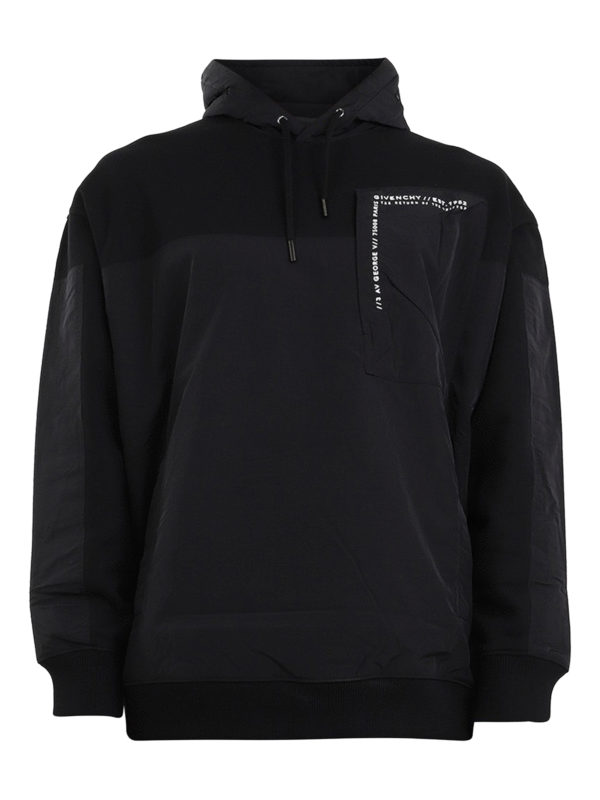 GIVENCHY: Sweatshirts und Pullover - Sweatshirt - Schwarz