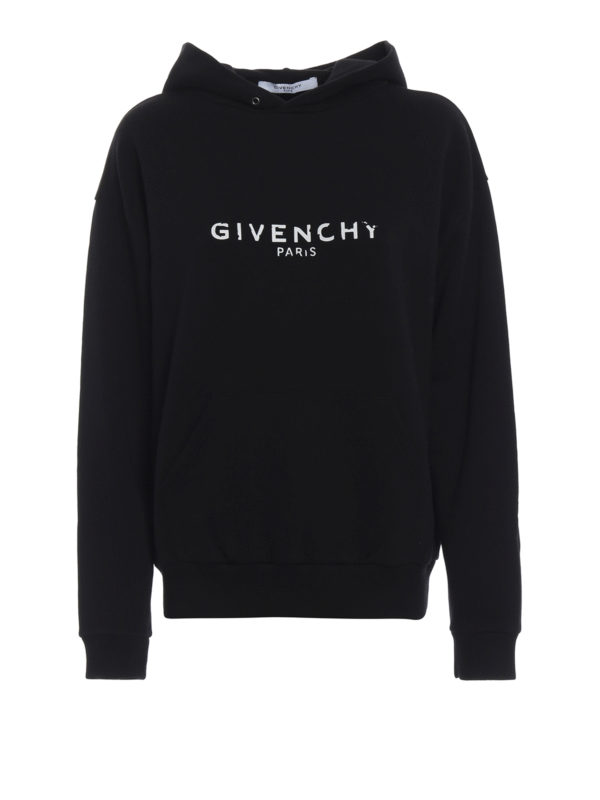 GIVENCHY: Sudaderas y suéteres - Sudadera - Negro
