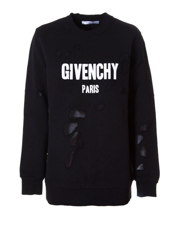 GIVENCHY: Sudaderas y suéteres - Sudaderas Y Suéteres Negras