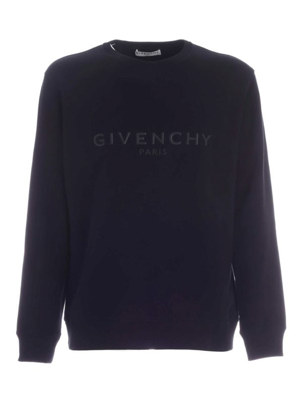GIVENCHY: Sudaderas y suéteres - Sudadera - Negro
