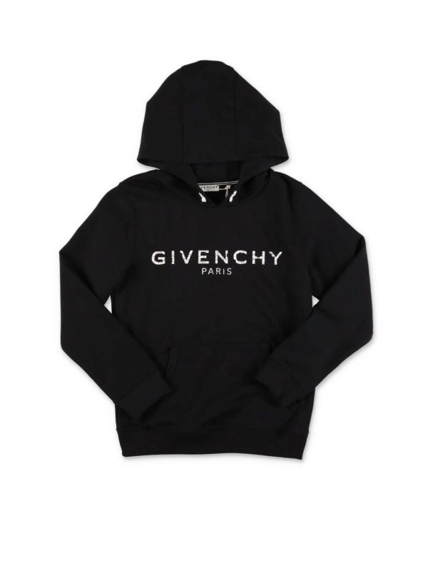 GIVENCHY: Sudaderas y suéteres - Sudadera - Negro