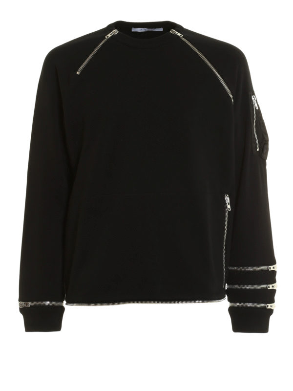 GIVENCHY: Sweatshirts und Pullover - Sweatshirt Und Pullover - Schwarz
