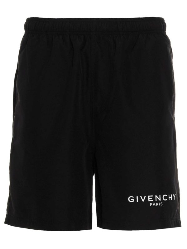 GIVENCHY: Badeanzüge und Badehosen - Badehose - Schwarz