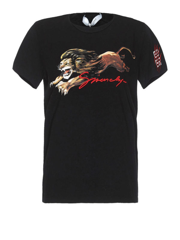 GIVENCHY: T-shirts - T-Shirt - Schwarz