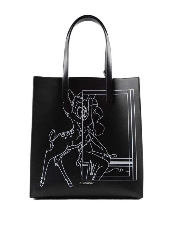 GIVENCHY: totes bags - Stargate leather medium bag