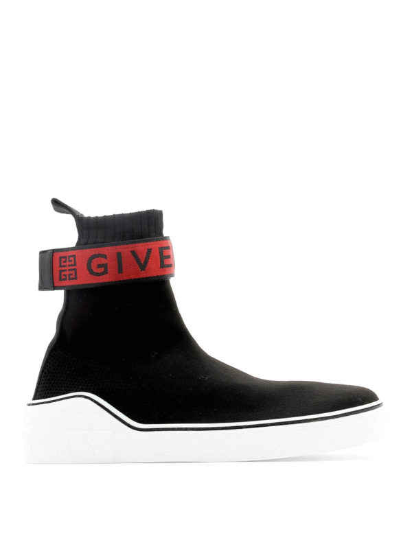 GIVENCHY: trainers - 4G high top sock sneakers