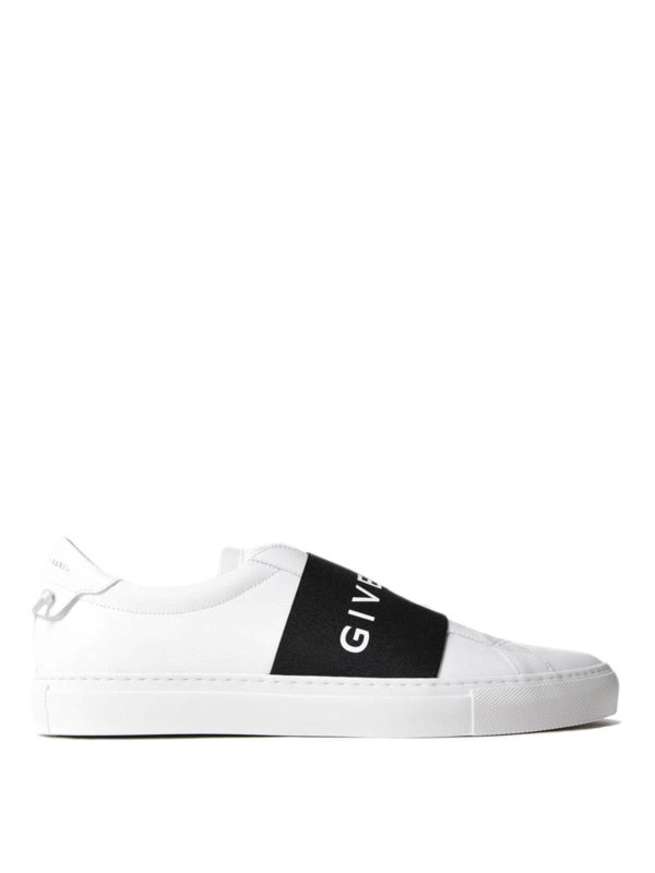 GIVENCHY: trainers - Givenchy Paris leather slip-ons