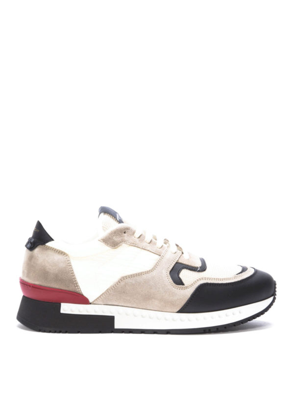 GIVENCHY: trainers - Sneakers with leather inserts