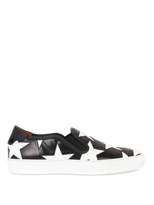 GIVENCHY: trainers - STAR PATCH SLIP-ON SNEAKERS