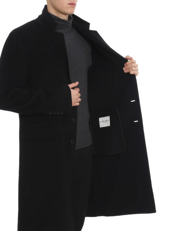 iKRIX GIVENCHY: Wool cashmere blend coat