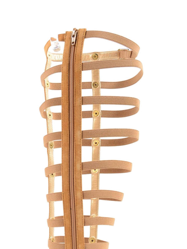 Gladiator suede sandals shop online: Stuart Weitzman