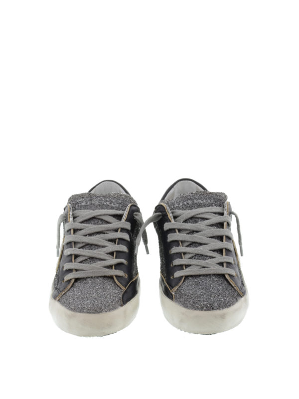 Glitter sneakers shop online: PHILIPPE MODEL