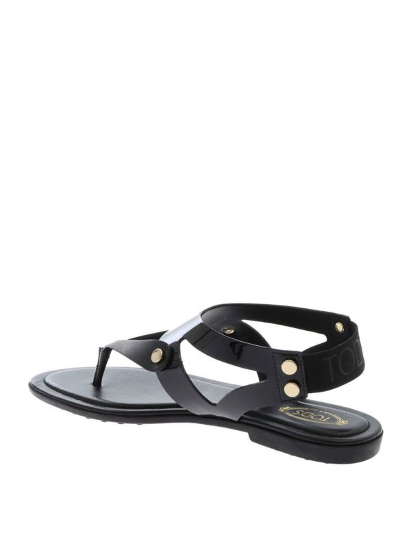 Glossy sandals shop online: TOD