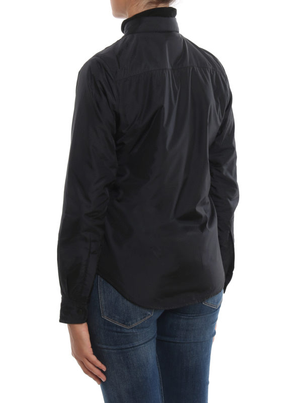 Glue black padded jacket Replica 
online: ASPESI