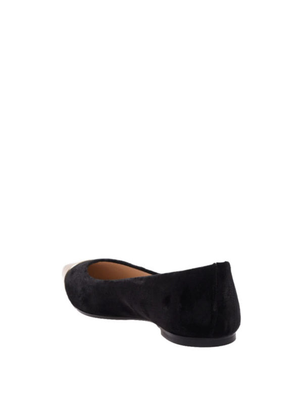 Gold toecap Malika Flex flats shop online: ANNA BAIGUERA