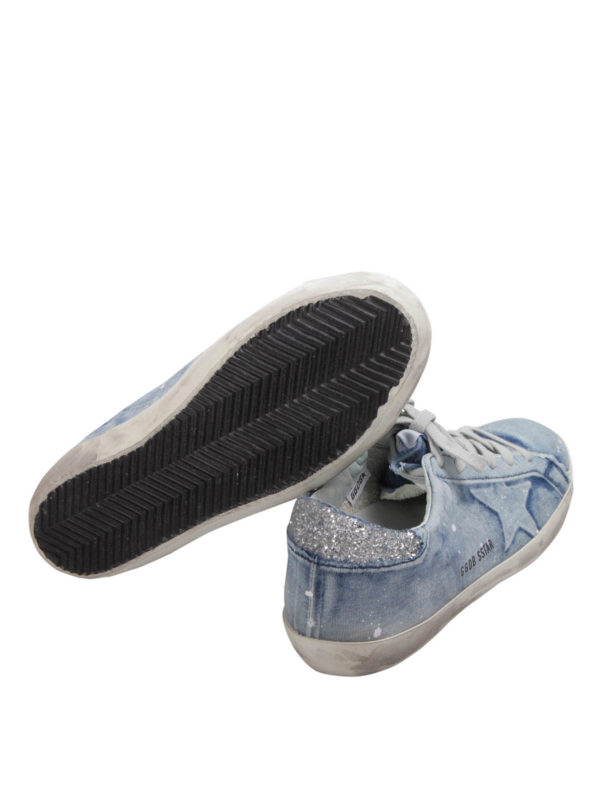 GOLDEN GOOSE buy online Denim-leather Super Star sneakers