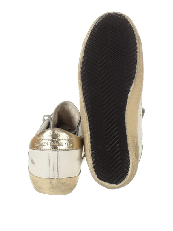GOLDEN GOOSE buy online Green glitter patch Superstar shoes